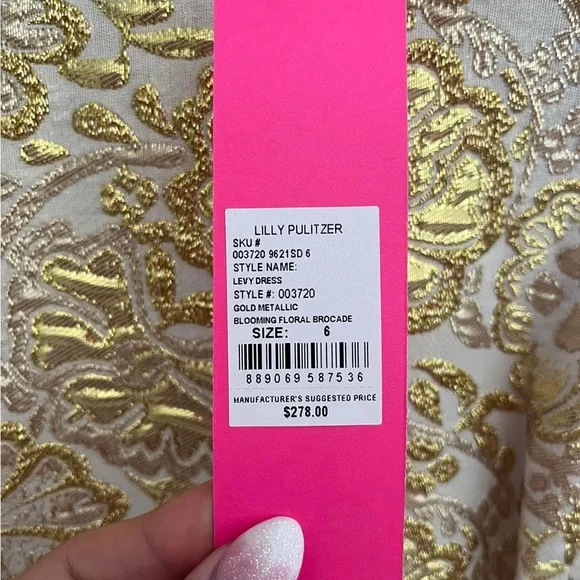 NWT Lilly Pulitzer Levy Dress size 6 - Picture 2 of 3